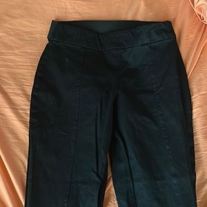 Black stretchy dress pants